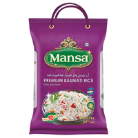 Kjøp MANSA Preamium Steam Basmati Rice (Extra Long Grain), 5kg på nett - Fodda.no Asiatiske nettbutikk