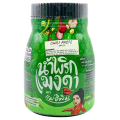 Kjøp Mae E Pim Nam Prik Maeng Da (Chili Paste Strong Exotic Aroma), 180g på nett - Fodda.no Asiatiske nettbutikk