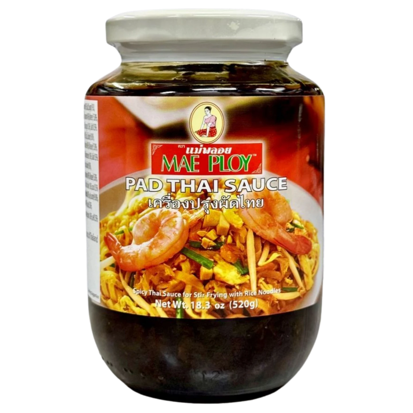 Kjøp Mae Ploy Pad Thai Sauce, 520g på nett - Fodda.no Asiatiske nettbutikk