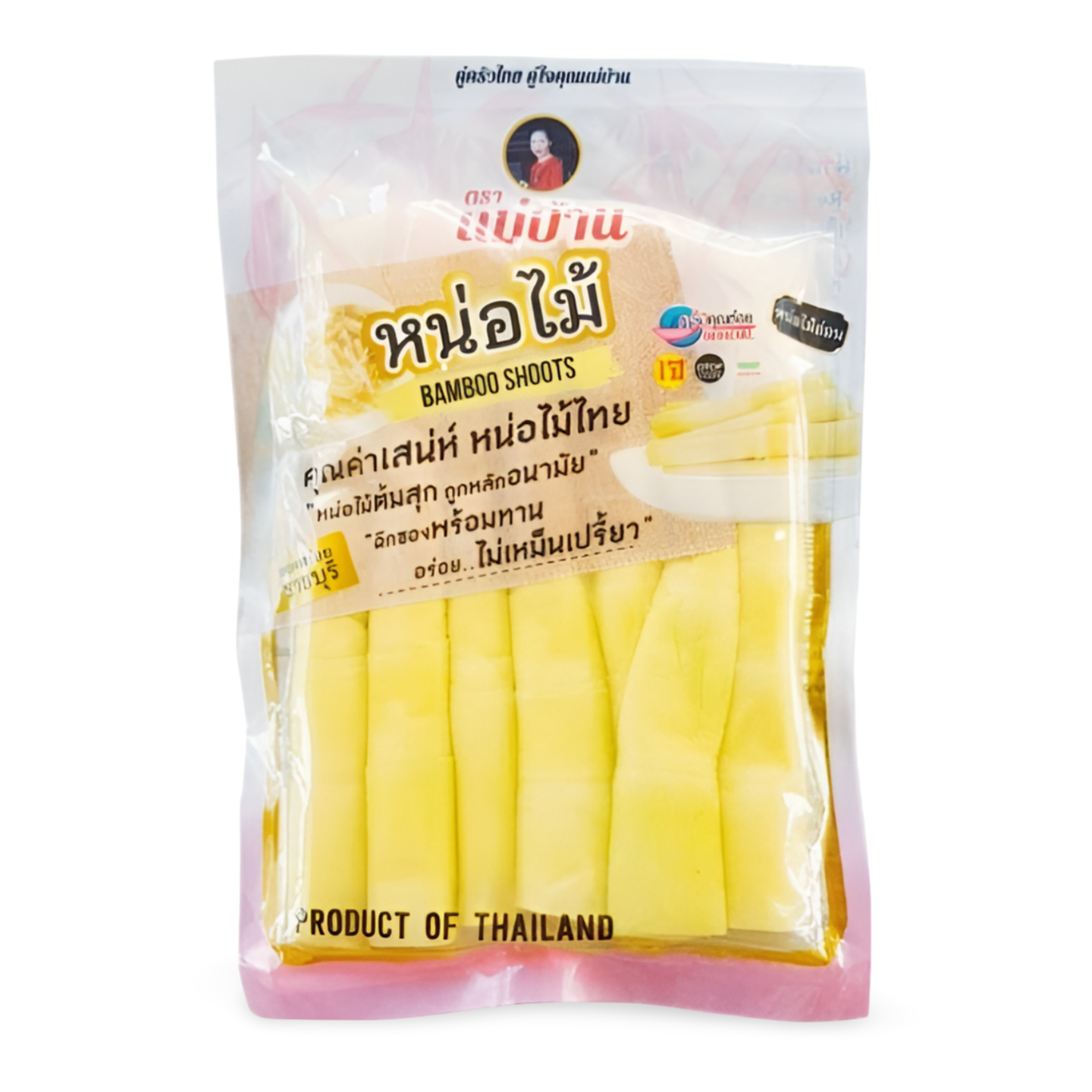 Kjøp Maeban Bamboo Shoot in Brine (Tips), 900g på nett - Fodda.no Asiatiske nettbutikk