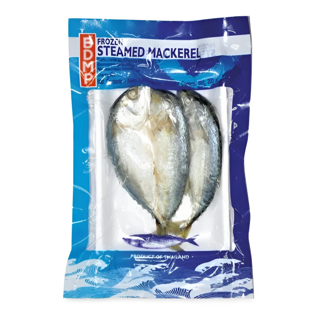 Kjøp Mahachai Frozen Steamed Mackerel, 250g på nett - Fodda.no Asiatiske nettbutikk