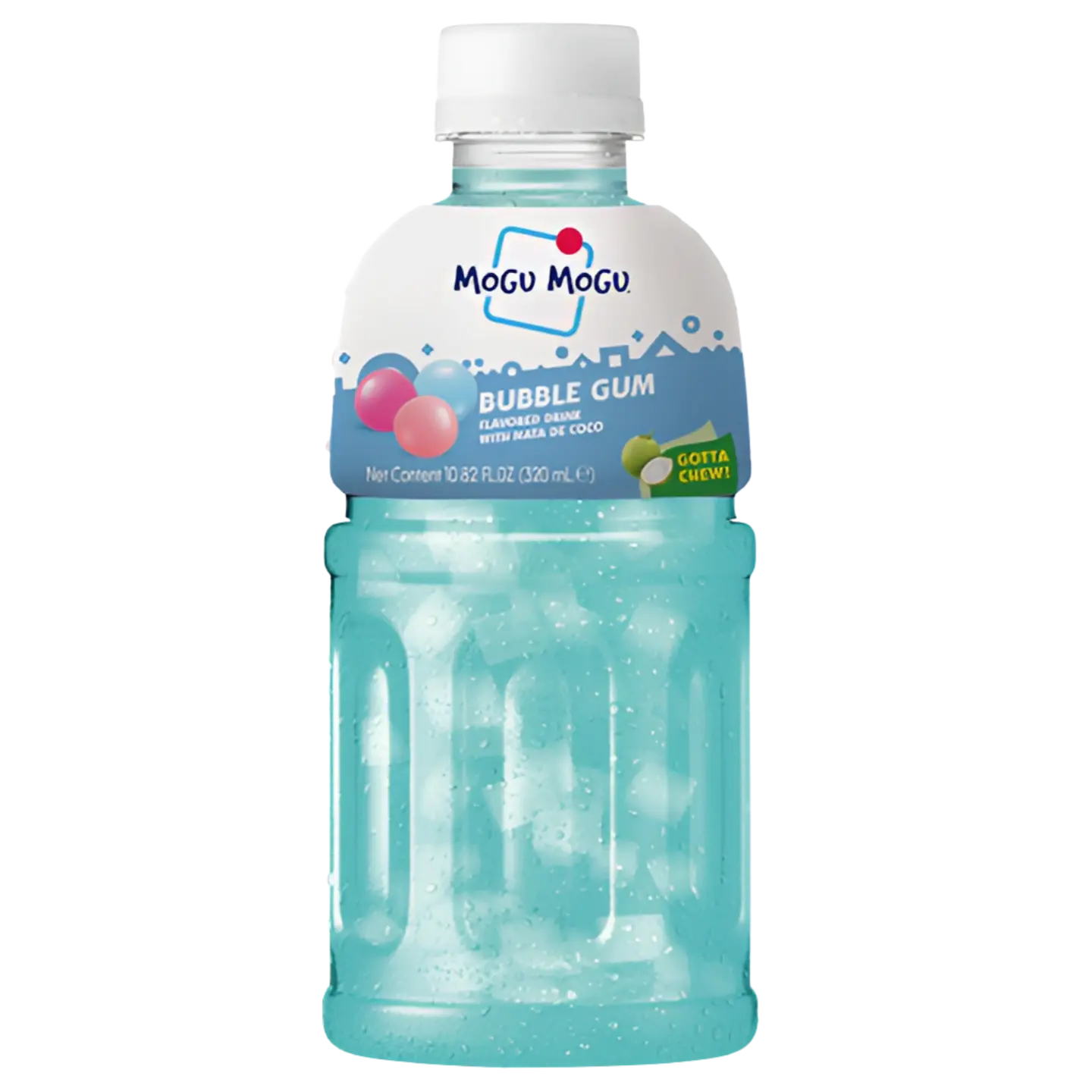 Kjøp Mogu Mogu Bubble Gum Flavour Drink with Nata De Coco, 320m på nett - Fodda.no Asiatiske nettbutikk