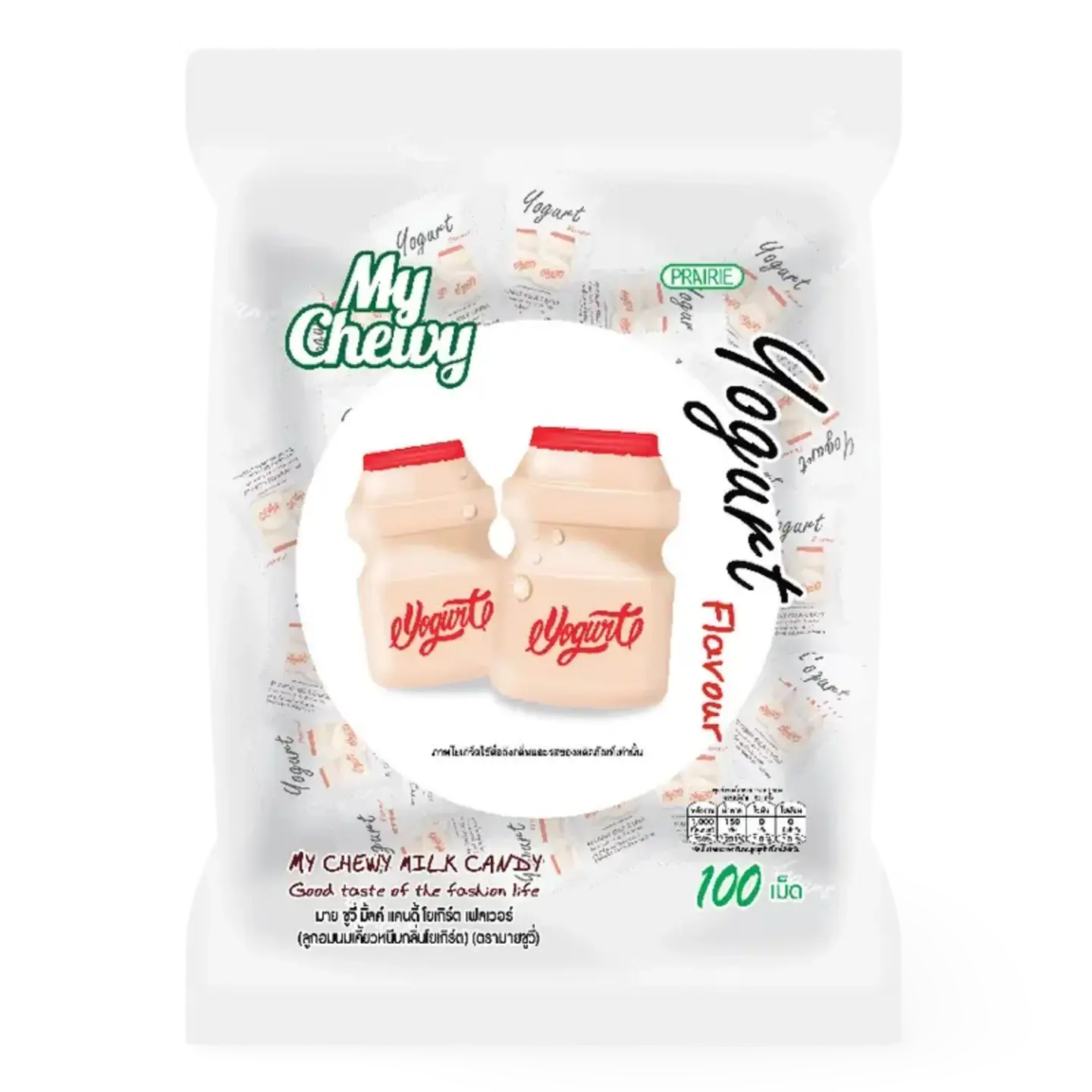 Kjøp My Chewy Soft Milk Candy Yogurt Flavour, 360g på nett - Fodda.no Asiatiske nettbutikk