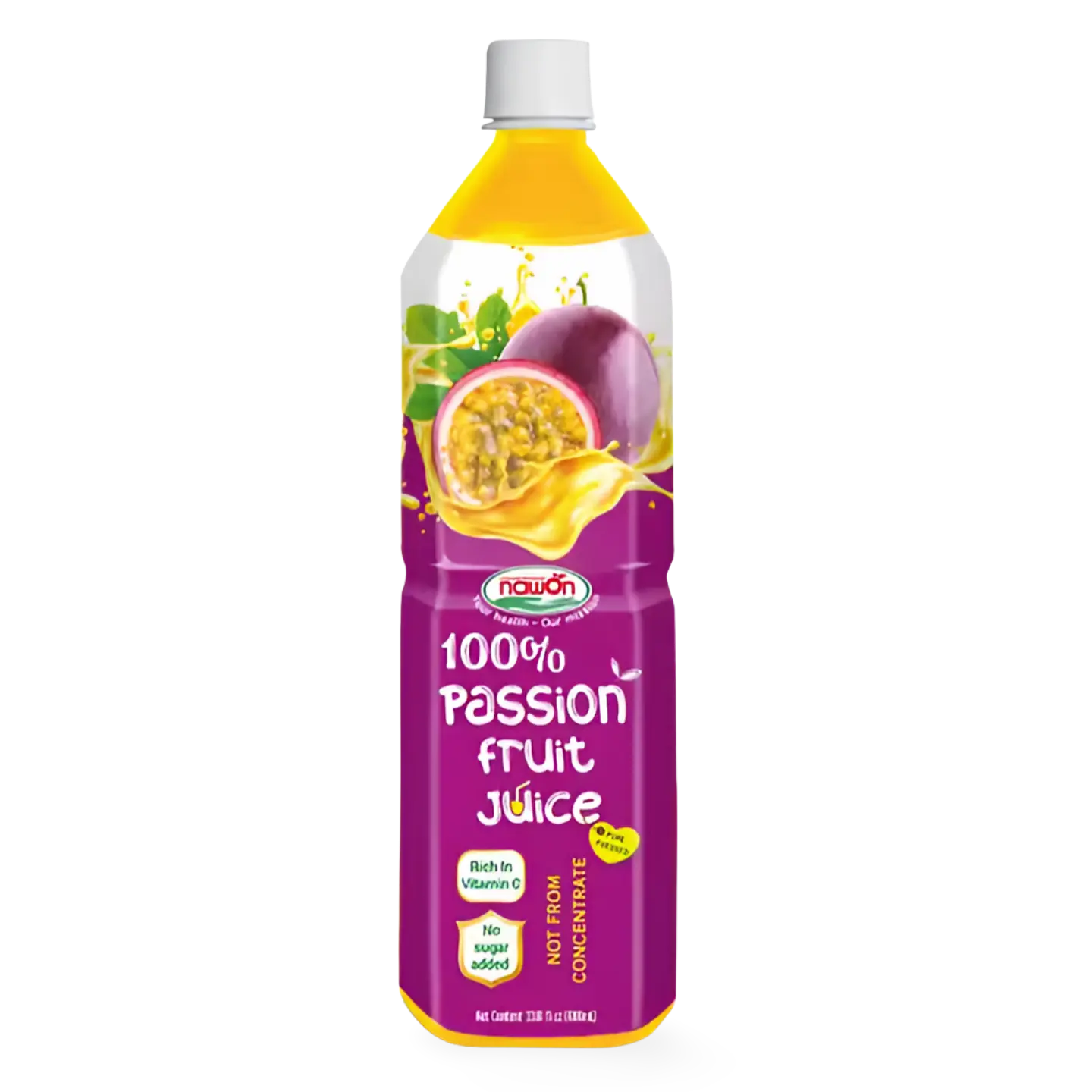 Kjøp Nawon 100% Passion Fruit Juice, 1000ml på nett - Fodda.no Asiatiske nettbutikk