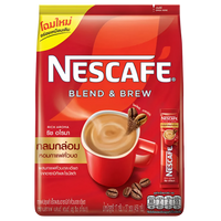 Kjøp Nescafe Blend & Brew Instant Coffee Rich Aroma 27-sachets, 459g på nett - Fodda.no Asiatiske nettbutikk