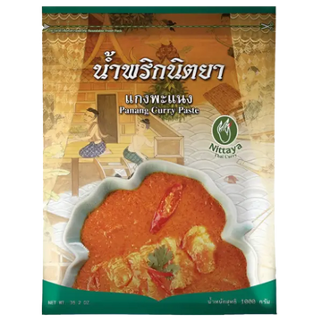 Kjøp Nittaya Panang Curry Paste, 1kg på nett - Fodda.no Asiatiske nettbutikk