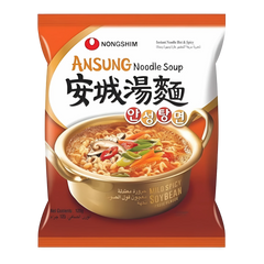 Kjøp Nongshim Ansung Noodles Mild Spicy Soybean Paste Flavour, 125g på nett - Fodda.no Asiatiske nettbutikk