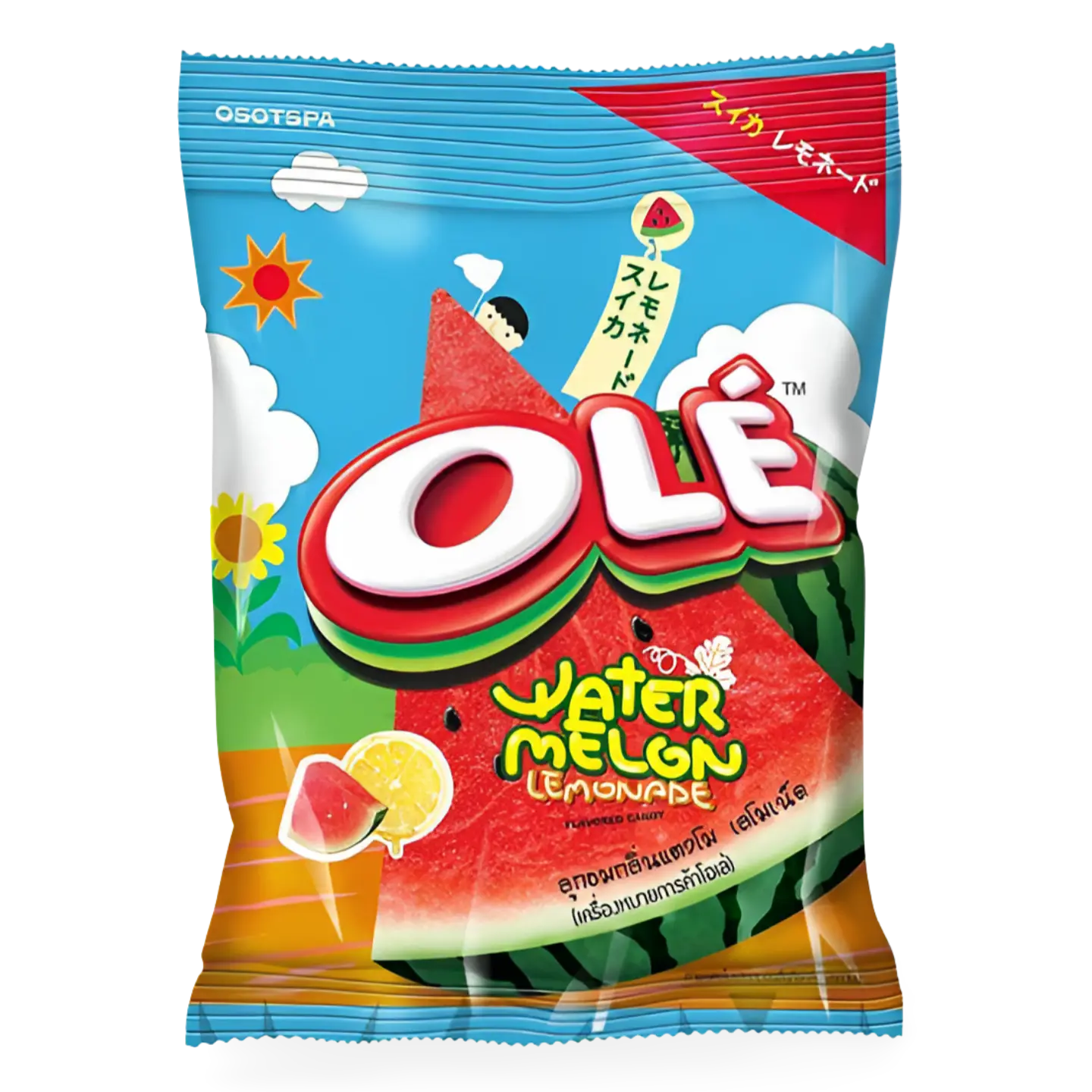 Kjøp Ole Watermelon Lemonade Flavored Candy 100pcs, 250g på nett - Fodda.no Asiatiske nettbutikk