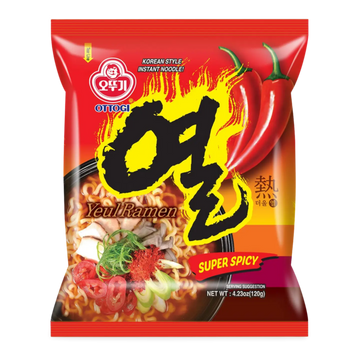 Kjøp Ottogi Yeul Ramen Instant Noodle, 120g på nett - Fodda.no Asiatiske nettbutikk