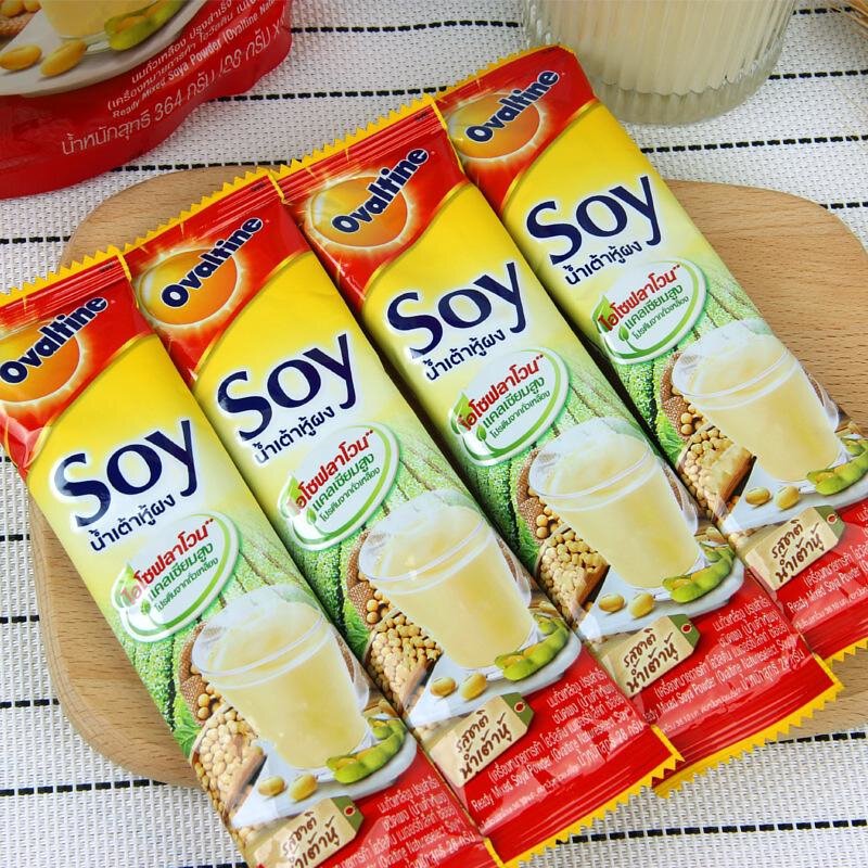 Kjøp Ovaltine Nature Select Soy Ready Mix Soya Milk 13-sachets, 354g på nett - Fodda.no Asiatiske nettbutikk