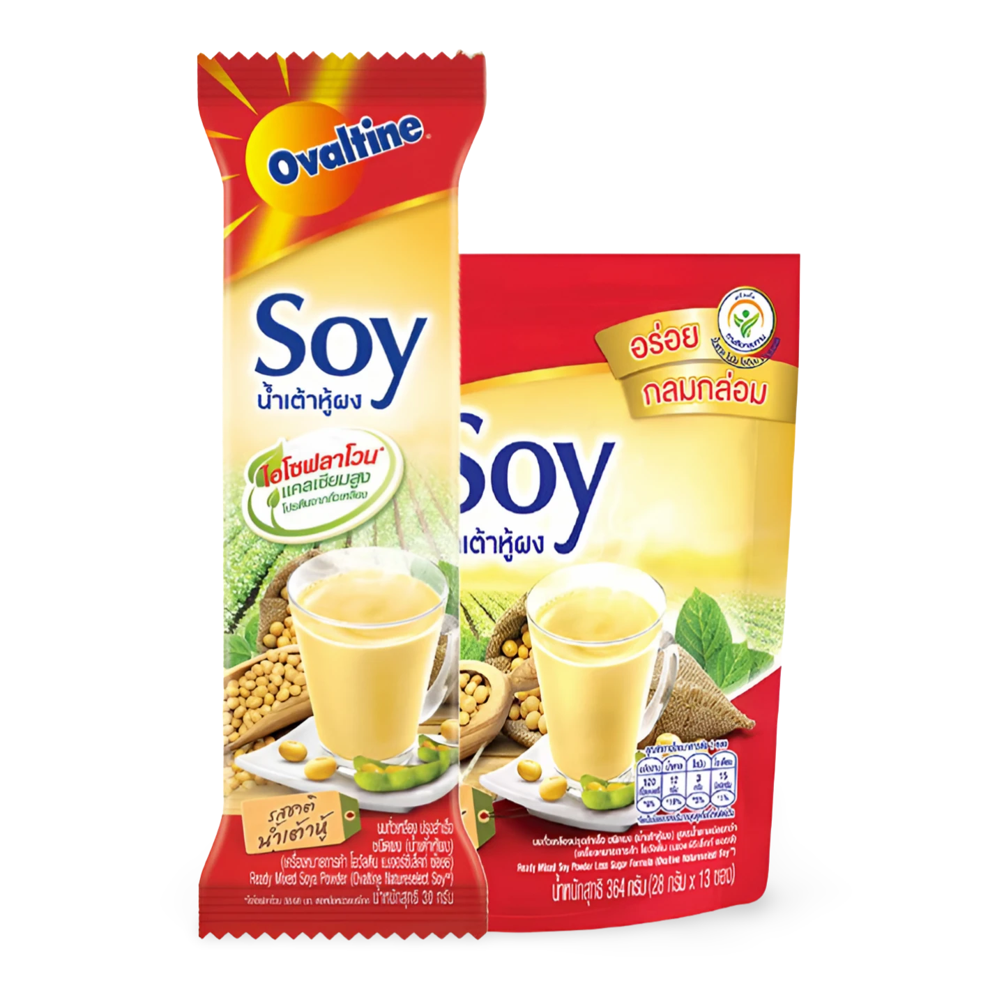 Kjøp Ovaltine Nature Select Soy Ready Mix Soya Milk 13-sachets, 354g på nett - Fodda.no Asiatiske nettbutikk