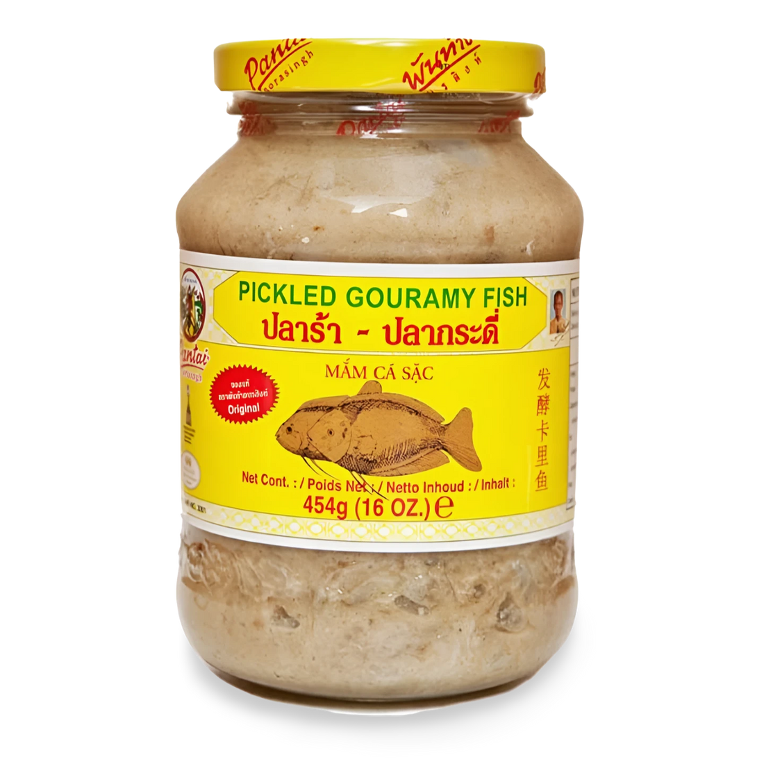 Kjøp Pantai Pickled Gouramy Fish, 454g på nett - Fodda.no Asiatiske nettbutikk