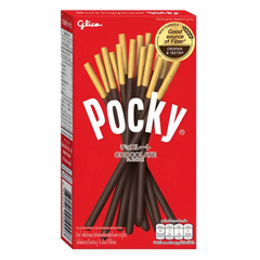 Kjøp Pocky Chocolate Flavour Biscuit Sticks, 10x43g på nett - Fodda.no Asiatiske nettbutikk