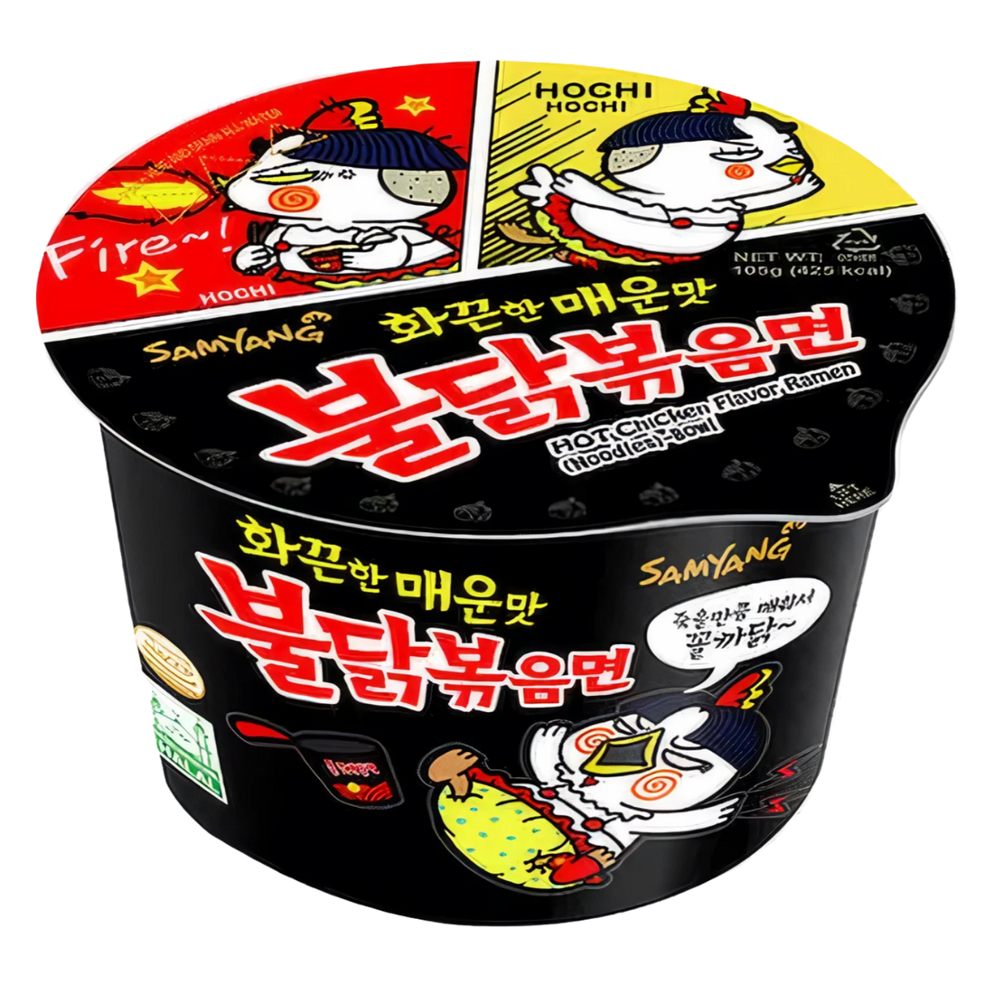 Kjøp Samyang Big Bowl Buldak Spicy Hot Chicken Stir Fried Ramen, 104g på nett - Fodda.no Asiatiske nettbutikk