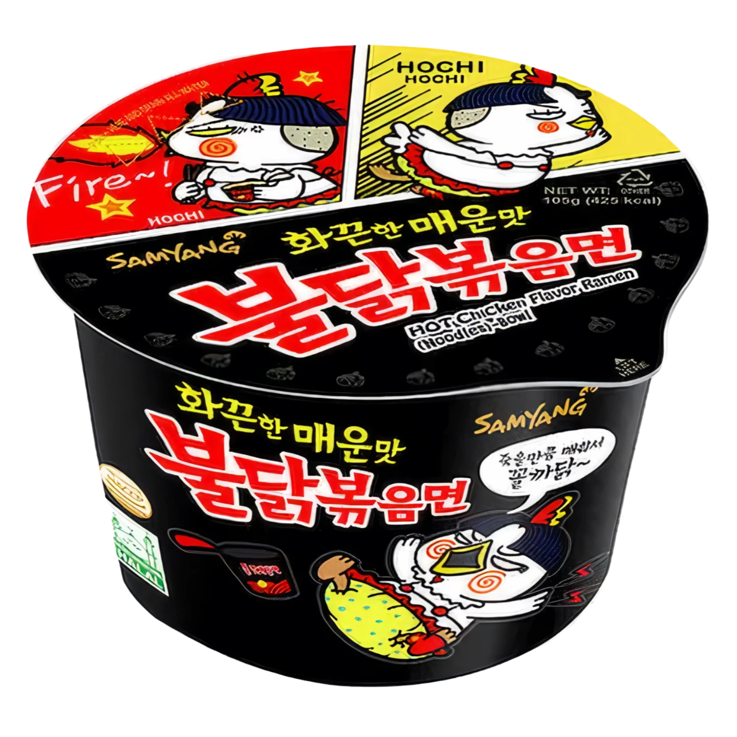 Kjøp Samyang Big Bowl Buldak Spicy Hot Chicken Stir Fried Ramen, 104g på nett - Fodda.no Asiatiske nettbutikk