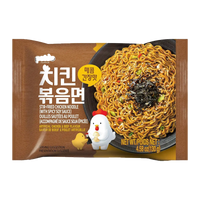 Kjøp Stir-Fried Chicken Noodle (With Spicy Soy Sauce) - Paldo, 4x130g på nett - Fodda.no Asiatiske nettbutikk