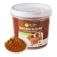 Kjøp T.E.A. Brown Sugar Popping Boba, 1kg på nett - Fodda.no Asiatiske nettbutikk