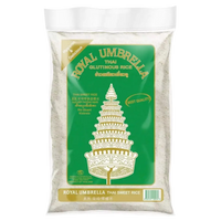 Kjøp Thai Glutinous Sticky Rice - Royal Umbrella, 2kg på nett - Fodda.no Asiatiske nettbutikk