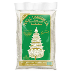 Kjøp Thai Glutinous Sticky Rice - Royal Umbrella, 2kg på nett - Fodda.no Asiatiske nettbutikk