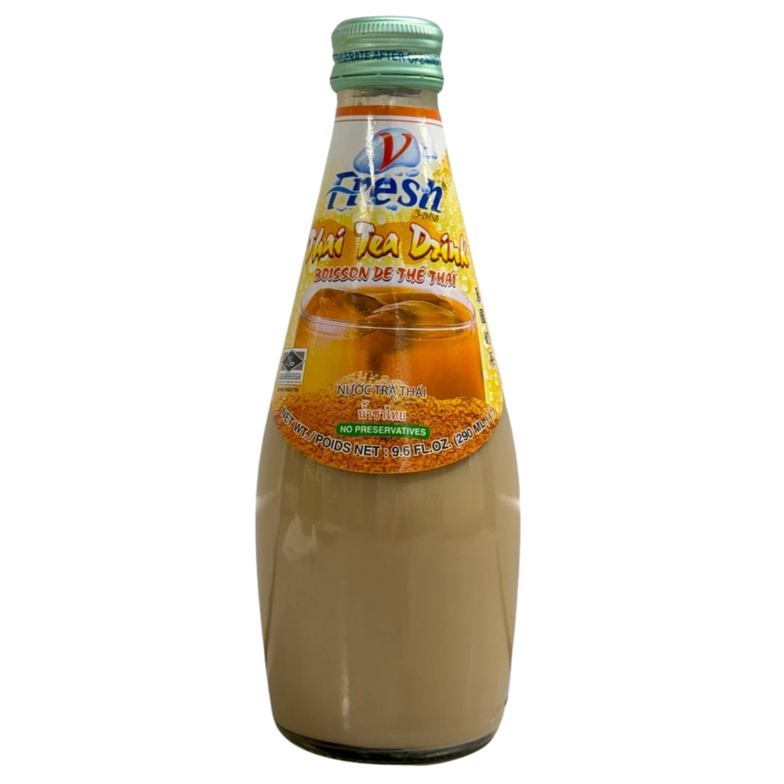 Kjøp V-Fresh Thai Tea Drink, 290ml på nett - Fodda.no Asiatiske nettbutikk