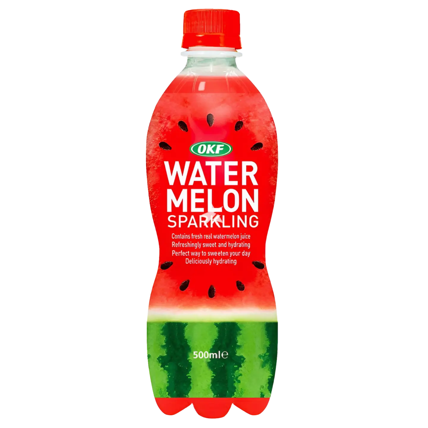 Kjøp Watermelon Sparkling - OKF, 500ml på nett - Fodda.no Asiatiske nettbutikk