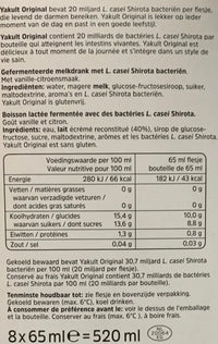 Kjøp Yakult Yogurt Milk Original, 8x65ml (520ml) på nett - Fodda.no Asiatiske nettbutikk