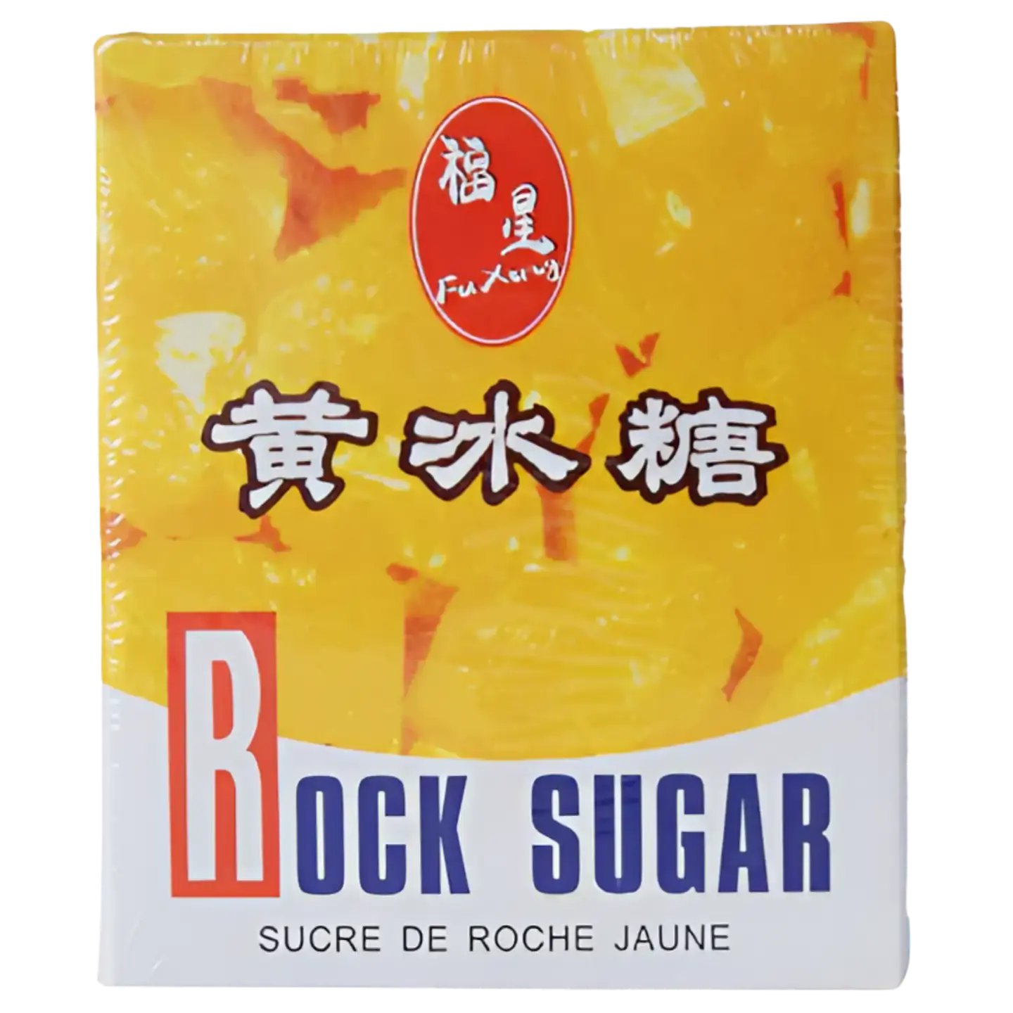 Kjøp Yellow Rock Sugar - Fung Shing, 454g på nett - Fodda.no Asiatiske nettbutikk