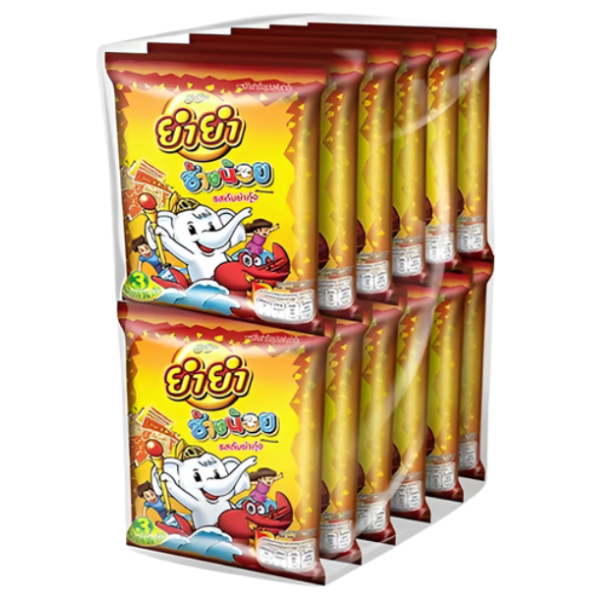 Kjøp YumYum Changnoi Tom Yum Gung Flavour Noodle Snack, 12x20g (240g) på nett - Fodda.no Asiatiske nettbutikk