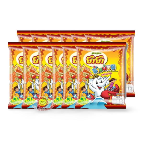 Kjøp YumYum Changnoi Tom Yum Gung Flavour Noodle Snack, 12x20g (240g) på nett - Fodda.no Asiatiske nettbutikk