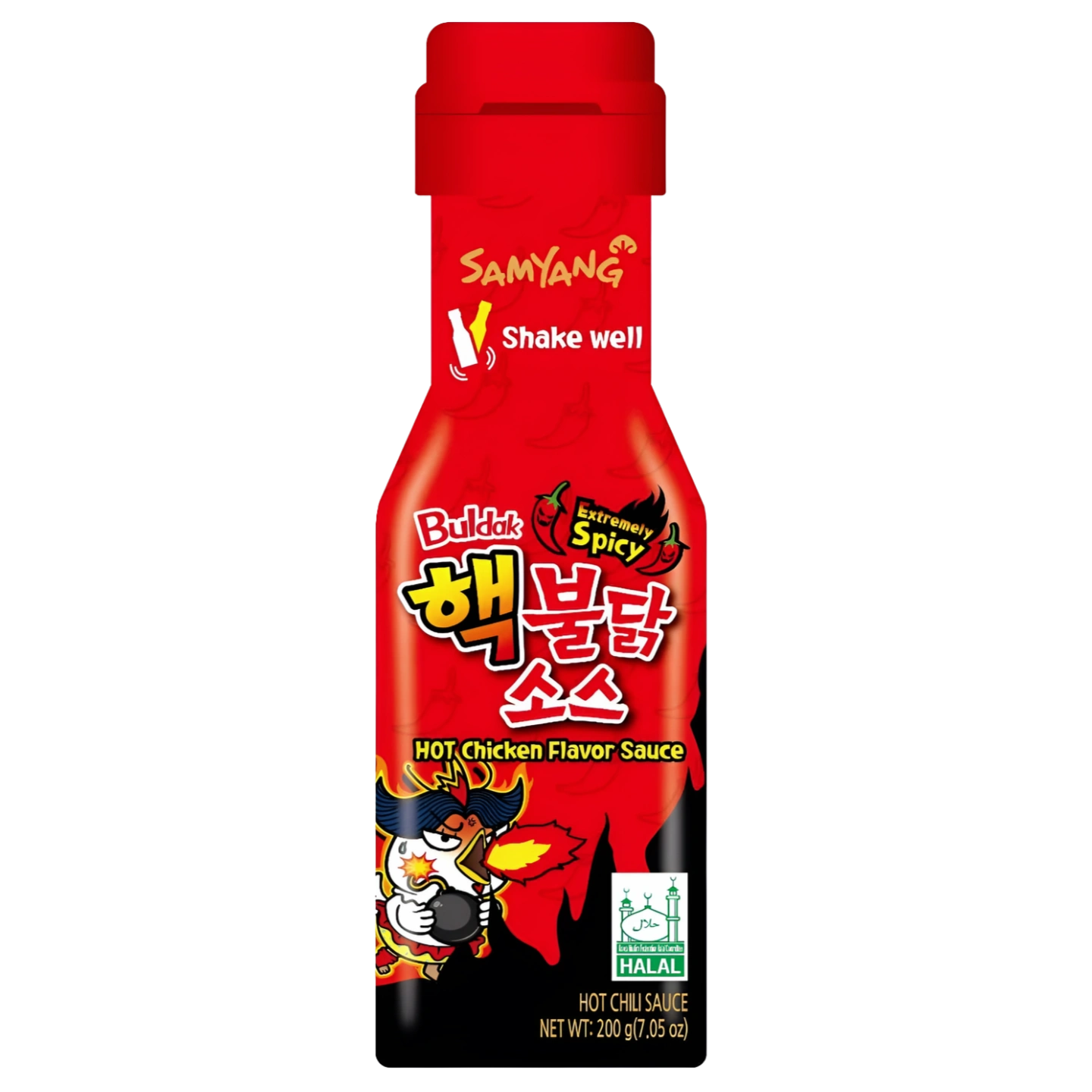 Kjøp Samyang Buldak Extreme Hot X2 Chicken Flavour Sauce , 200g på nett - Fodda.no Asiatisk Nettbutikk - Rask levering i hele Norge