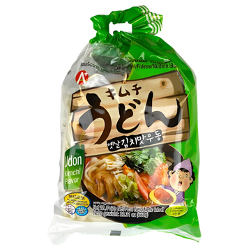 Kjøp Udon Japanese Style Noodle with Soup Kimchi Flavour (3 Servings) - A+ HoSan, 660g - Fodda.no Asiatisk Nettbutikk - Rask levering i hele Norge