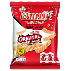 Kjøp Prawn Cracker Original Flavour - Hanami, 52g - Fodda.no Asiatisk Nettbutikk - Rask levering i hele Norge