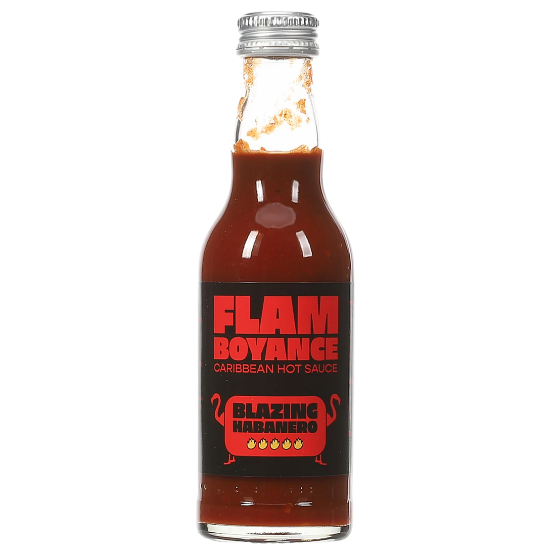 Kjøp Caribbean Hot Sauce Blazin Habanero - Flamboyance, 190ml - Fodda.no Asiatisk Nettbutikk - Rask levering i hele Norge