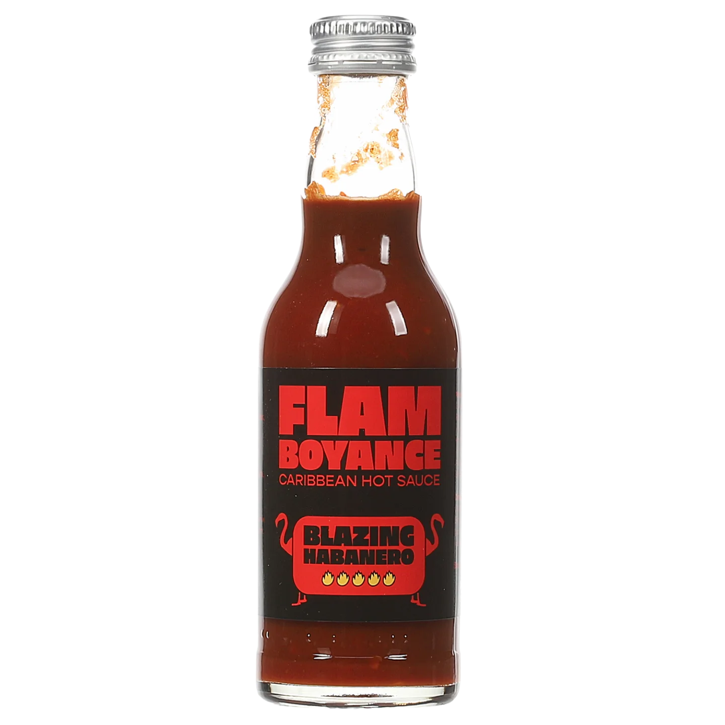 Kjøp Caribbean Hot Sauce Blazin Habanero - Flamboyance, 190ml - Fodda.no Asiatisk Nettbutikk - Rask levering i hele Norge