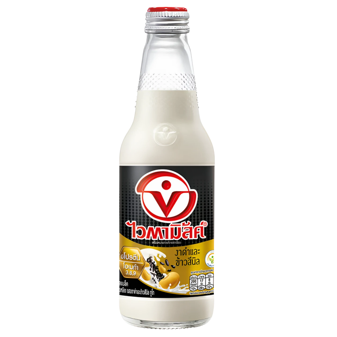 Kjøp Soy Bean Drink Double Black Sesame & Sinin Rice - Vitamilk, 300ml - Fodda.no Asiatisk Nettbutikk - Rask levering i hele Norge