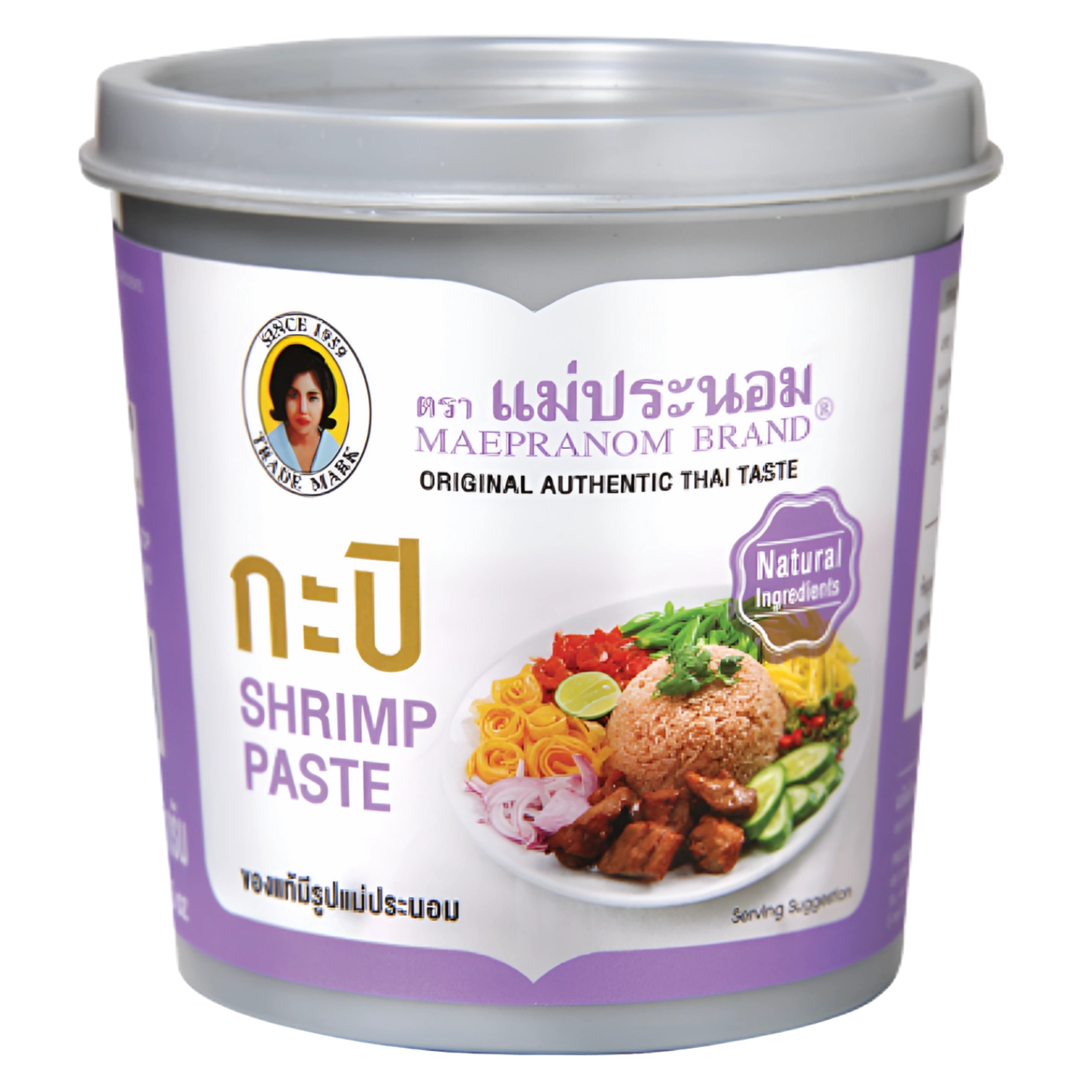 Kjøp Thai Shrimp Paste (Kapi) - Maepranom, 350g på nett - Fodda.no Asiatisk Nettbutikk - Rask levering i hele Norge