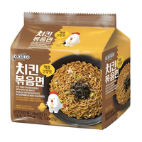 Kjøp Stir-Fried Chicken Noodle (With Spicy Soy Sauce) - Paldo, 5x130g - Fodda.no Asiatisk Nettbutikk - Rask levering i hele Norge