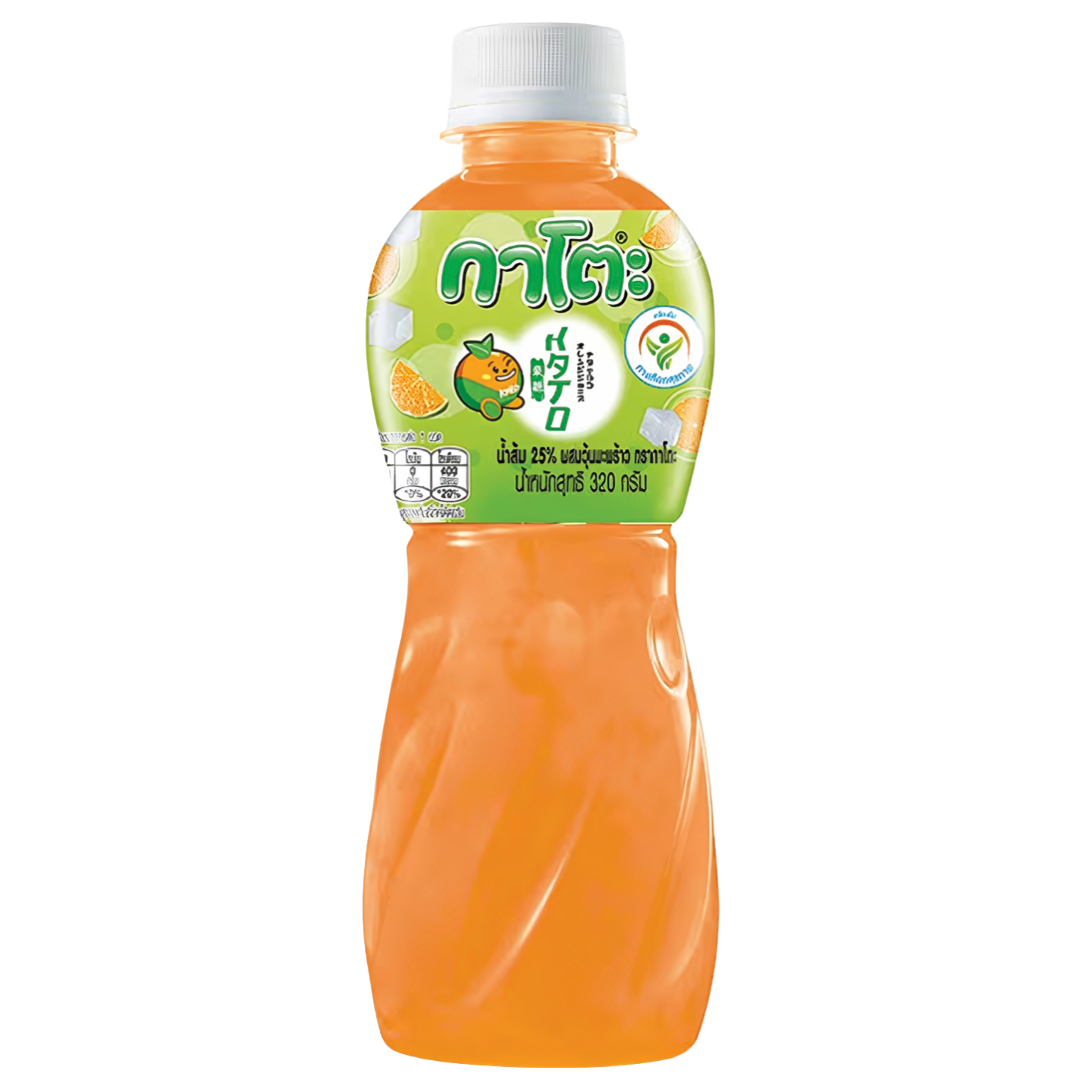 Kjøp Kato Orange Juice with Nate De Coco, 280ml på nett - Fodda.no Asiatisk Nettbutikk - Rask levering i hele Norge