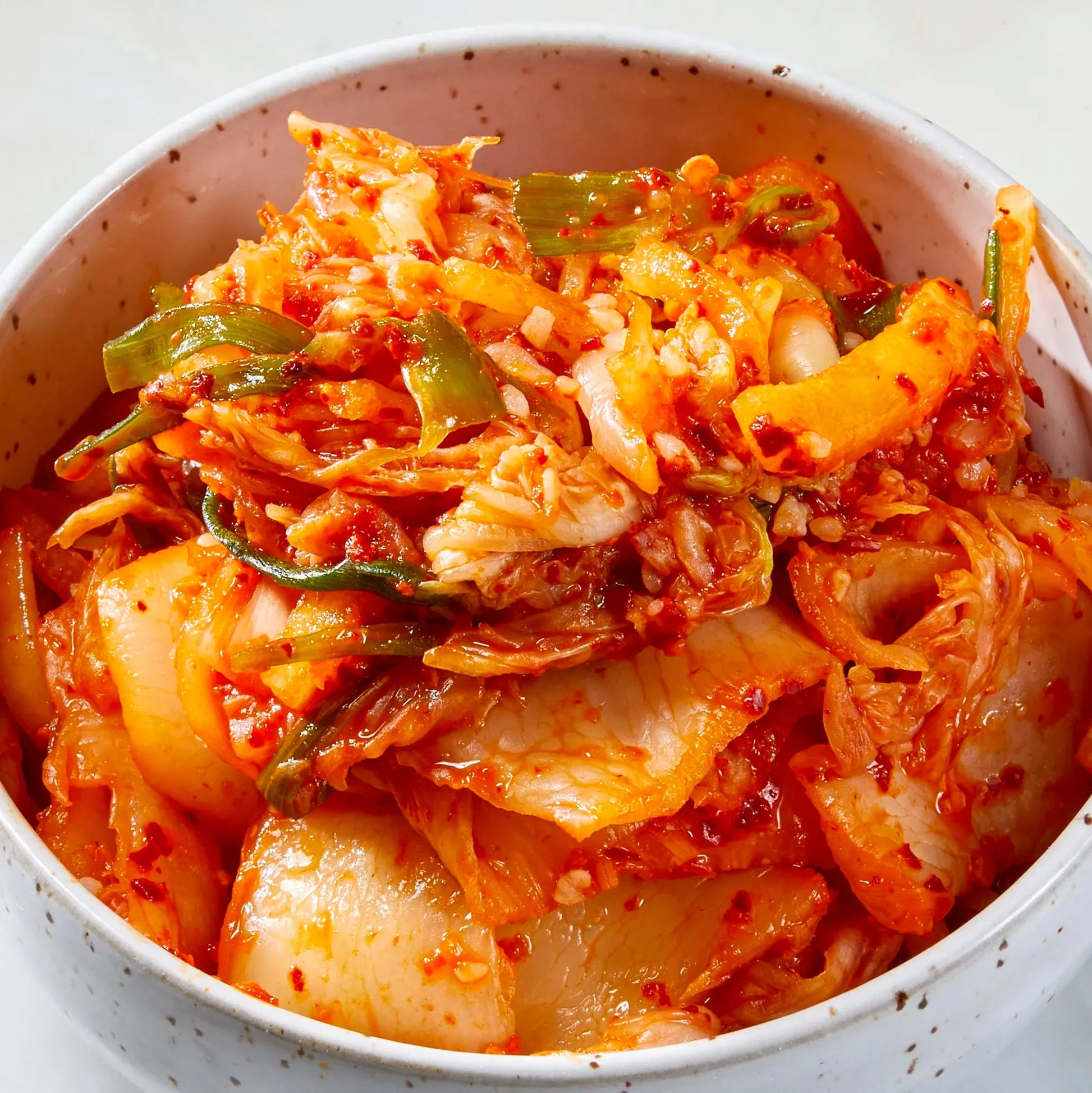 Kjøp Koreansk Kimchi av Hakket Kinakål - Delief, 4x120g på nett - Fodda.no Asiatisk Nettbutikk - Rask levering i hele Norge