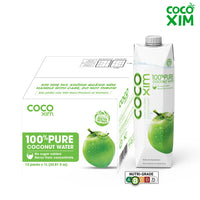 Kjøp 100% Pure Coconut Water - Coco Xim, 1L - Fodda.no Asiatisk Nettbutikk - Rask levering i hele Norge