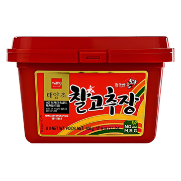 Kjøp Korean Gochujang Hot Pepper Paste Fermented - Wang, 2x500g på nett - Fodda.no Asiatisk Nettbutikk - Rask levering i hele Norge