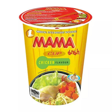 Kjøp Instant Noodles Cup Chicken Flavour – MAMA, 70g -  Fodda.no.